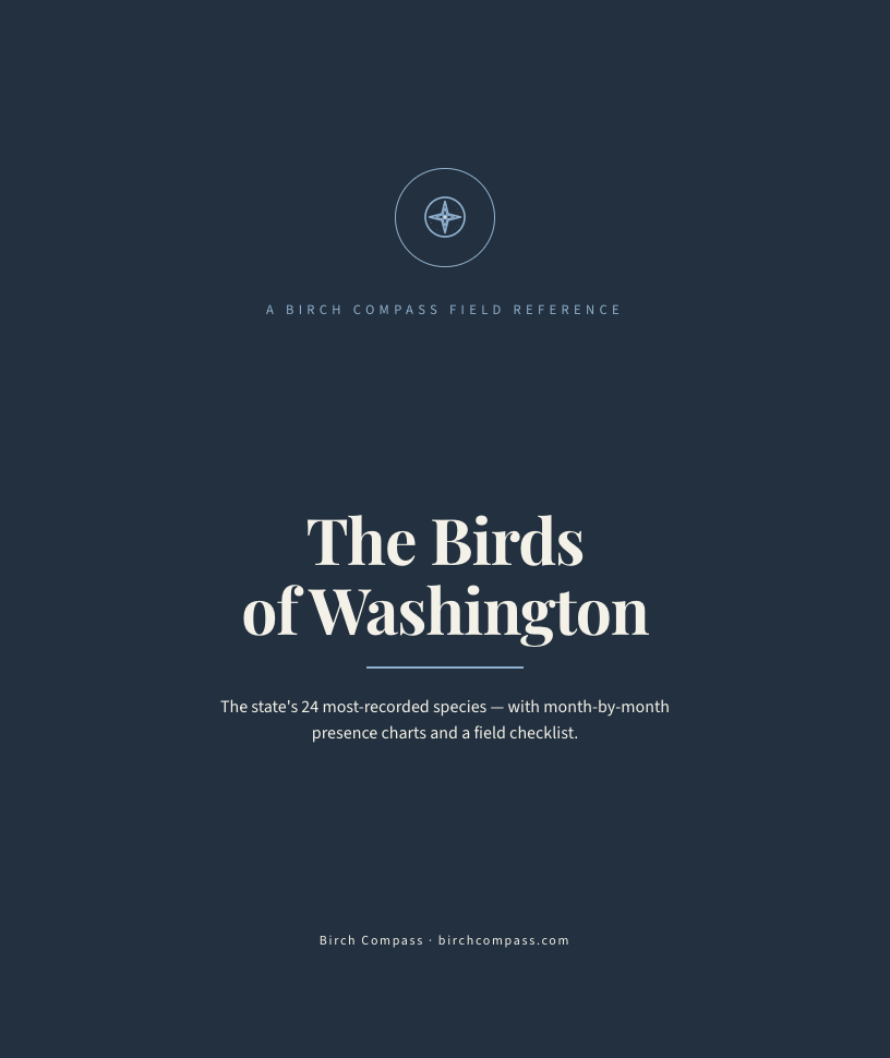 The cover of Birds of Washington