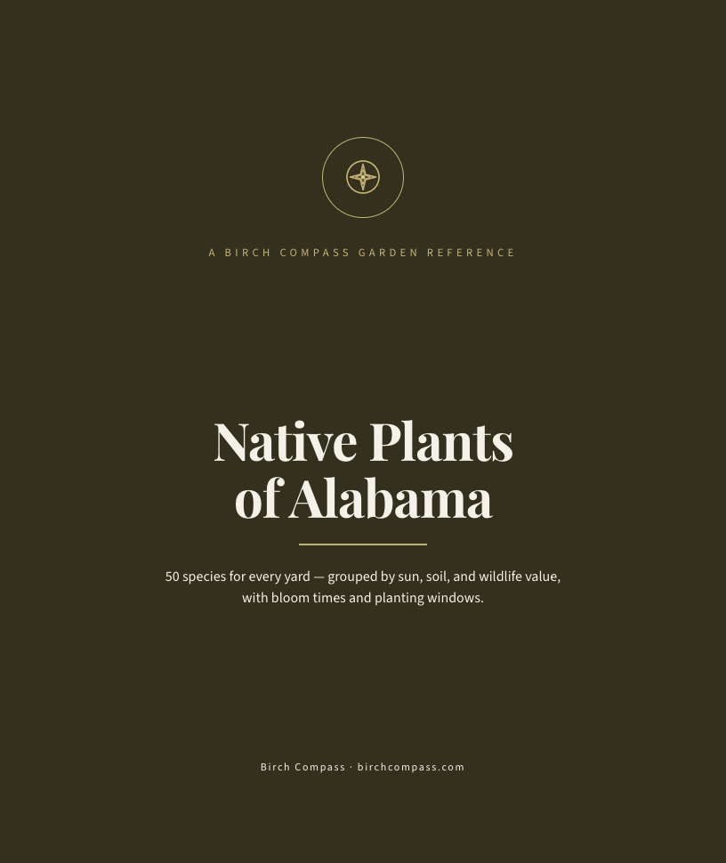 Example cover: Native Plants of Alabama