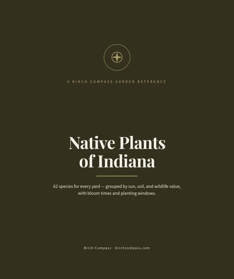 The cover of Native Plants of Indiana