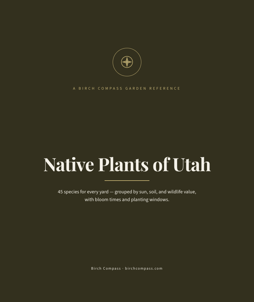 The cover of Native Plants of Utah