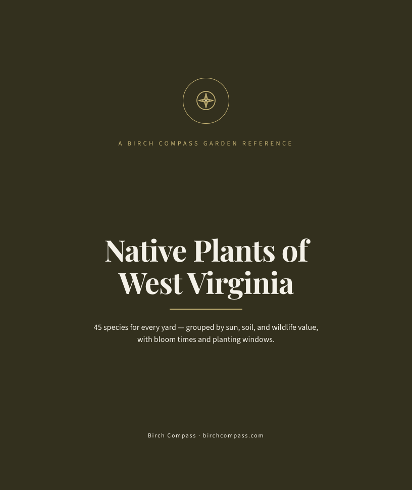 The cover of Native Plants of West Virginia