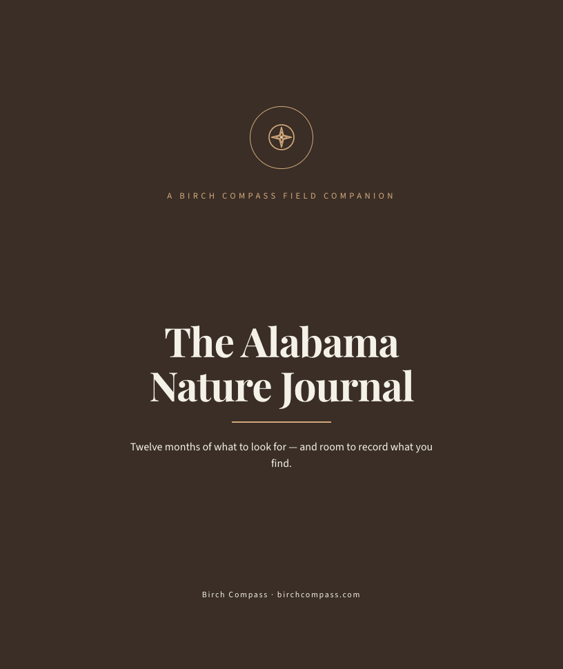 Example cover: The Alabama Nature Journal
