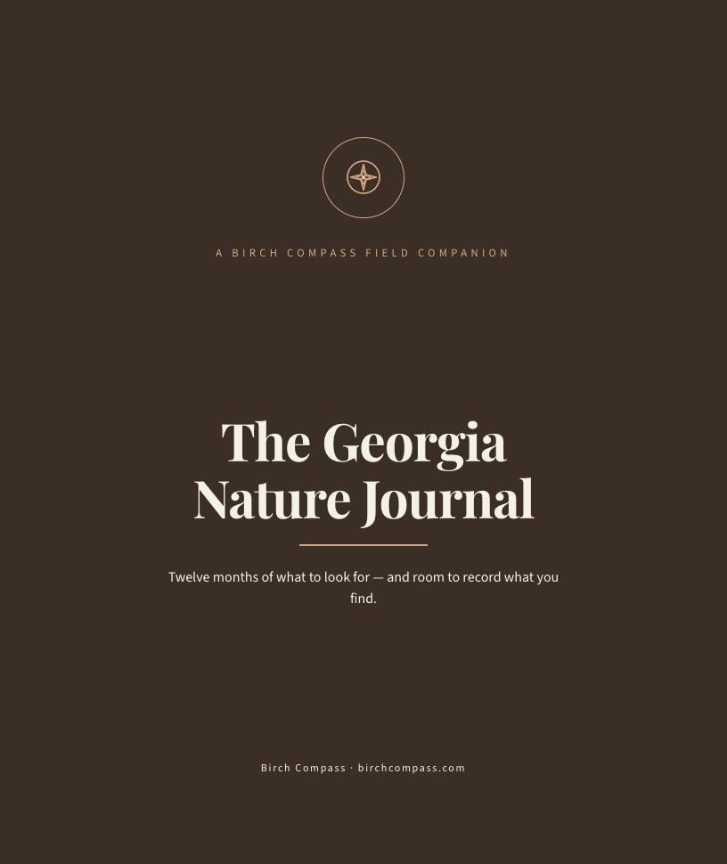 The cover of The Georgia Nature Journal