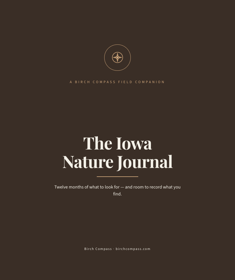 The cover of The Iowa Nature Journal