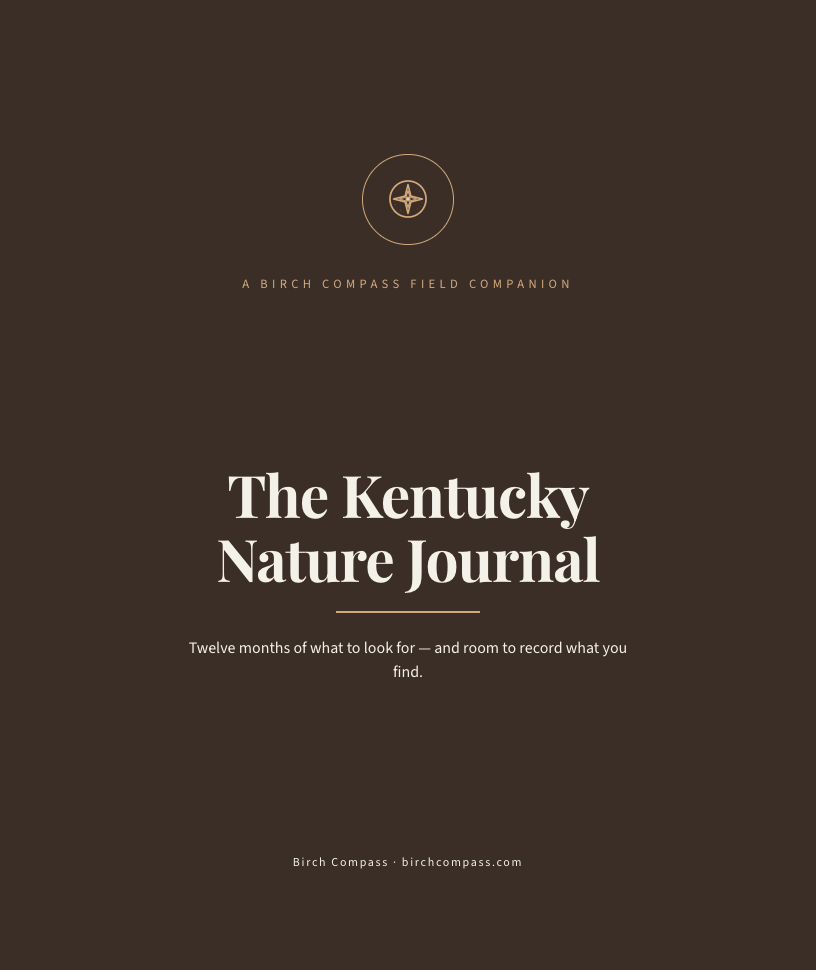 The cover of The Kentucky Nature Journal