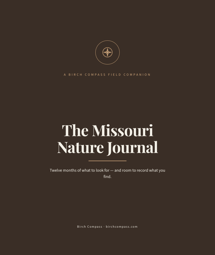 The cover of The Missouri Nature Journal