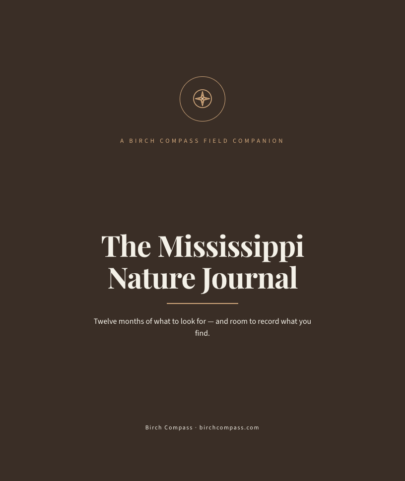 The cover of The Mississippi Nature Journal