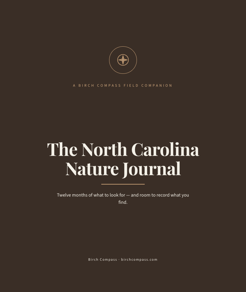 The cover of The North Carolina Nature Journal