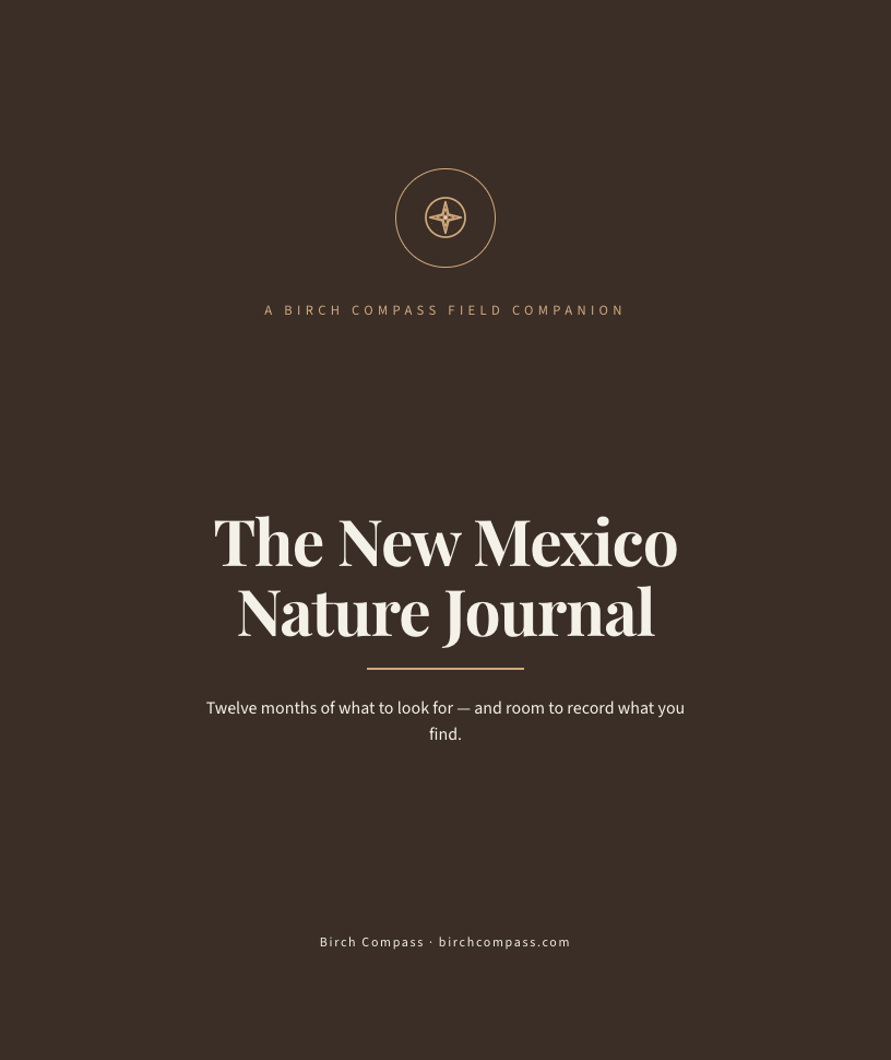 The cover of The New Mexico Nature Journal