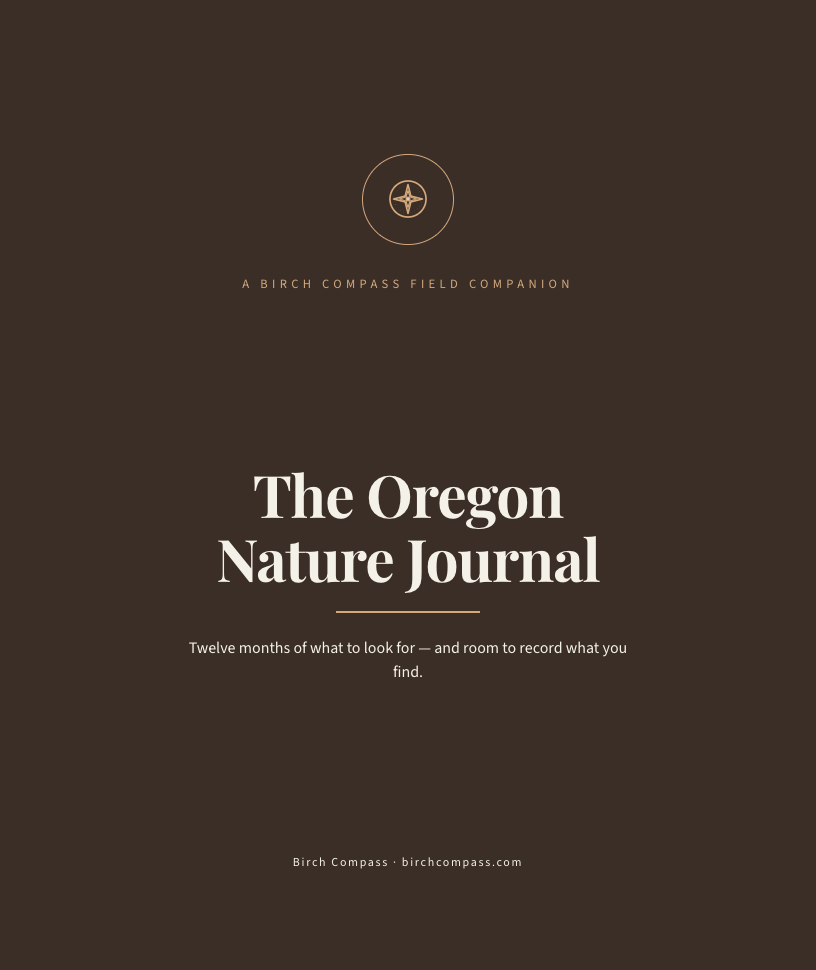 The cover of The Oregon Nature Journal