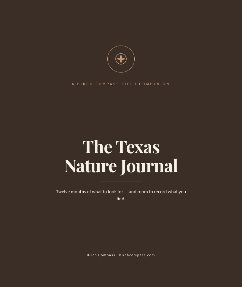 The cover of The Texas Nature Journal