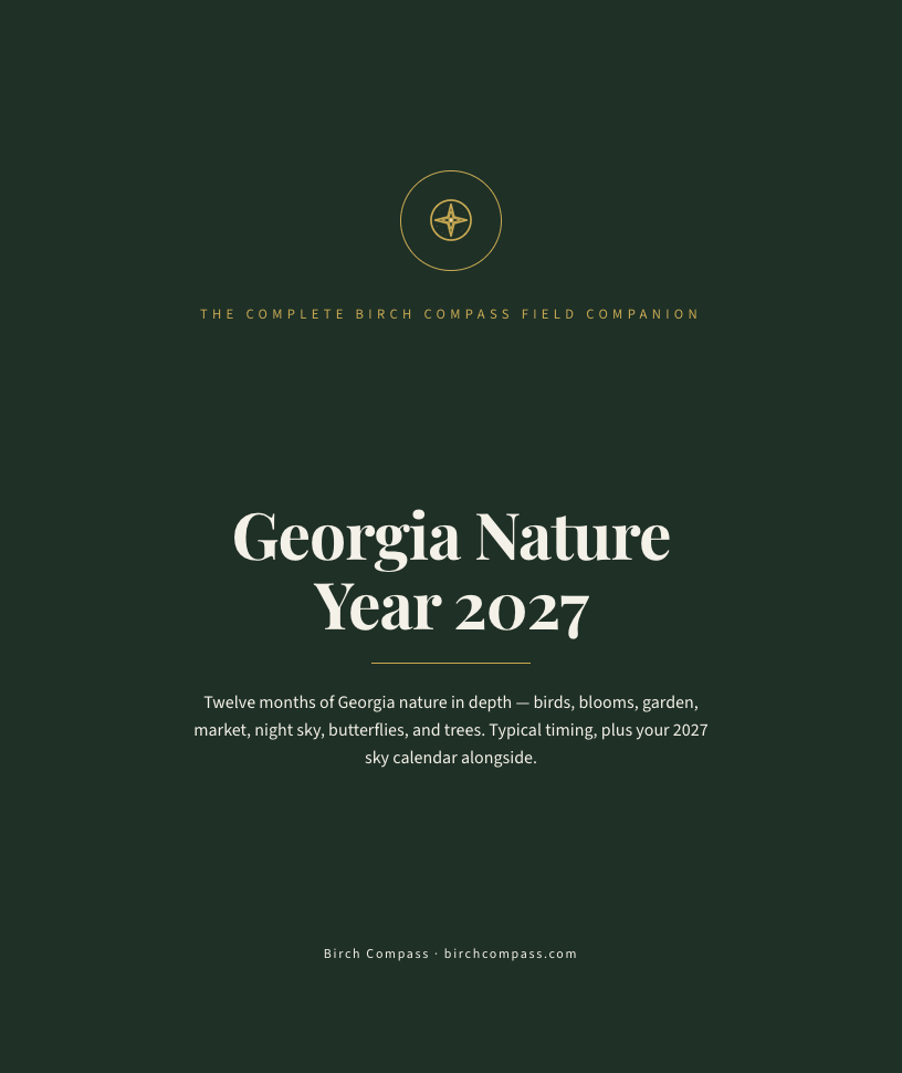 The cover of Georgia Nature Year 2027
