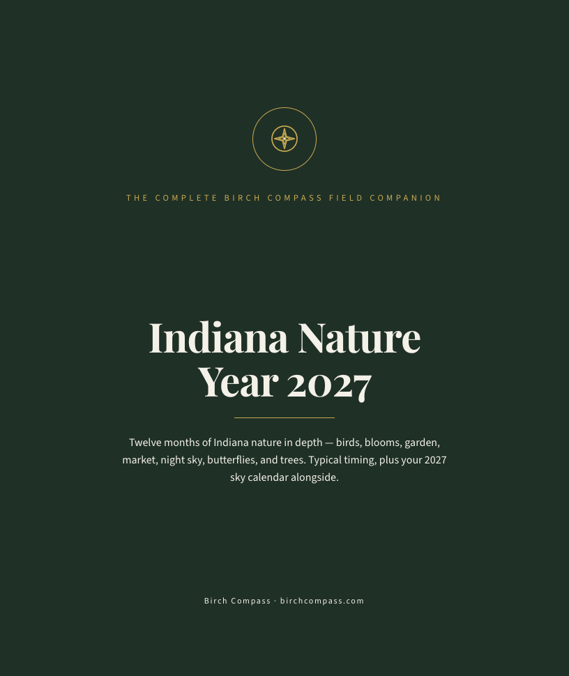 The cover of Indiana Nature Year 2027
