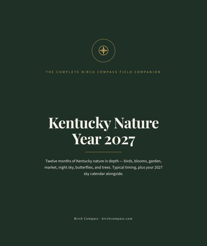 The cover of Kentucky Nature Year 2027