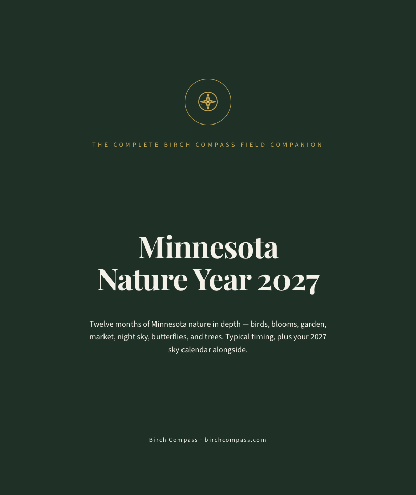 The cover of Minnesota Nature Year 2027