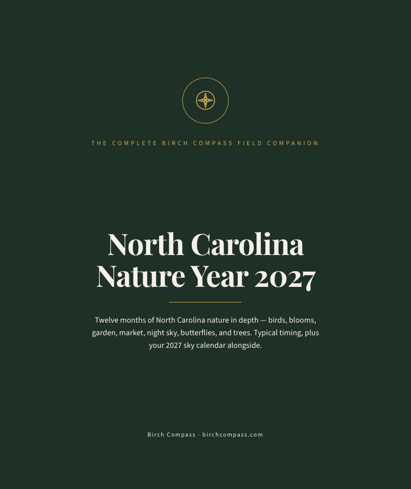 The cover of North Carolina Nature Year 2027