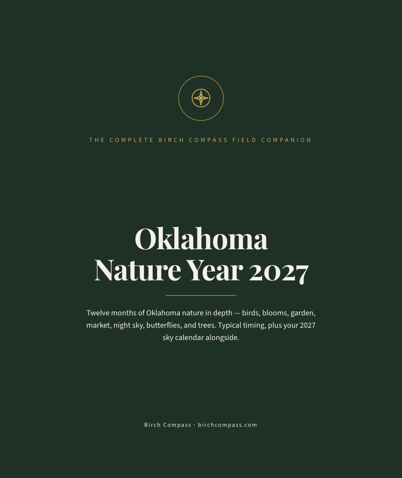 The cover of Oklahoma Nature Year 2027