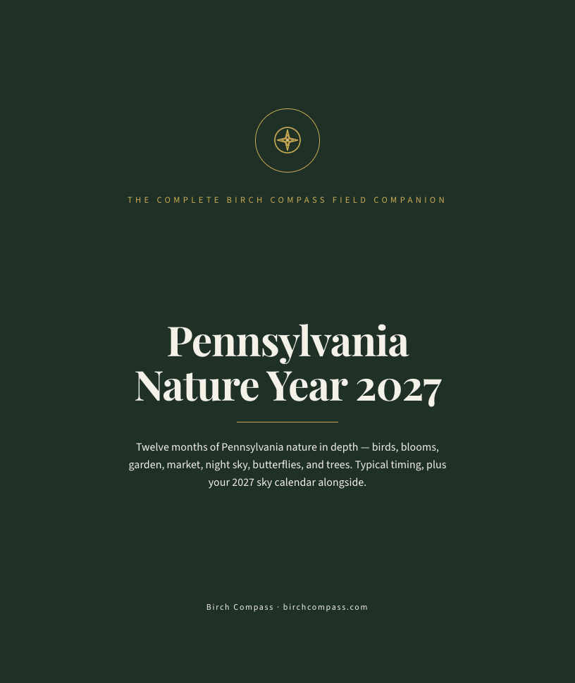 The cover of Pennsylvania Nature Year 2027