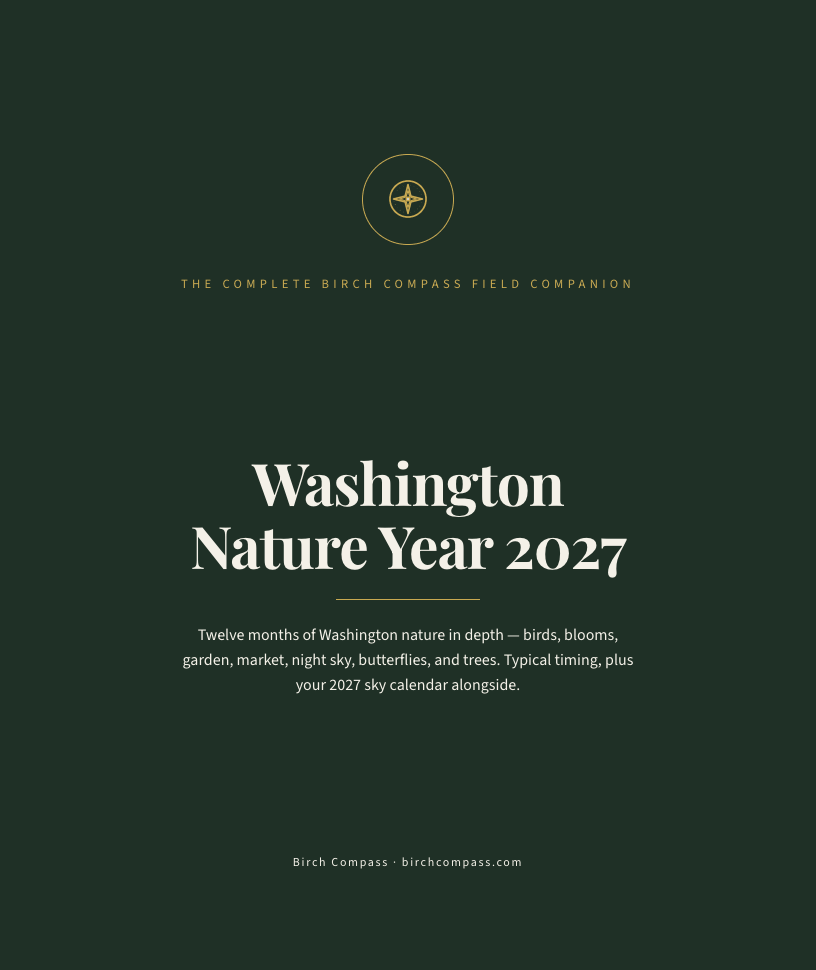 The cover of Washington Nature Year 2027