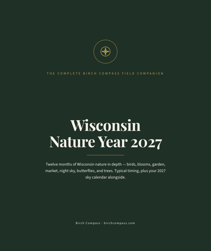 The cover of Wisconsin Nature Year 2027