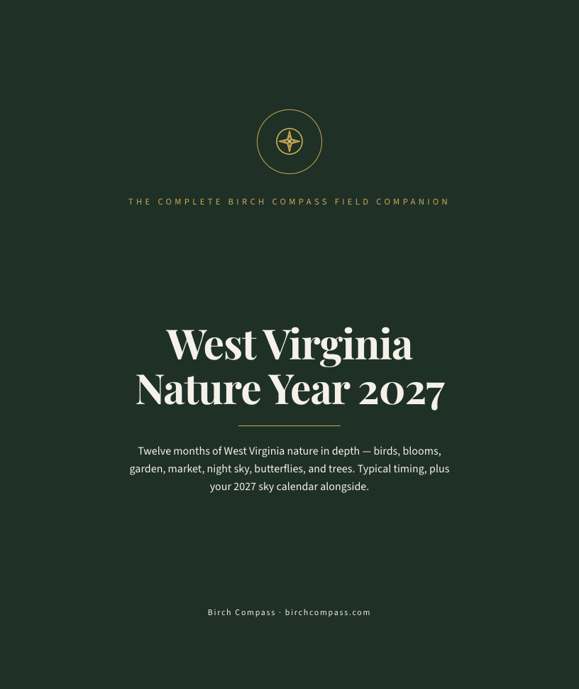The cover of West Virginia Nature Year 2027
